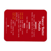 インスタントポット用パネアバターマサラレシピマグネット マグネット (横)