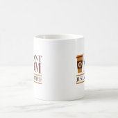 インスタントママがコーヒーを追加 コーヒーマグカップ (中央)