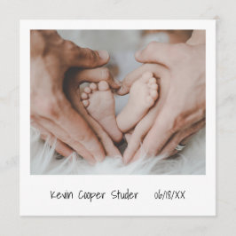 インスタントユニークフォト男女兼用のSIPと表示 招待状