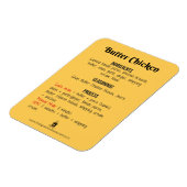 インスタントレシピ用バターチキンポット磁石 マグネット (左側)