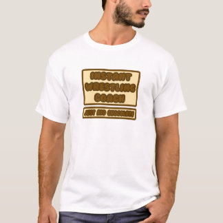 インスタントレスリングコーチ…チョコレートの追加 Tシャツ