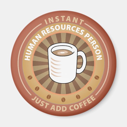 インスタント人事担当者 マグネット (正面)