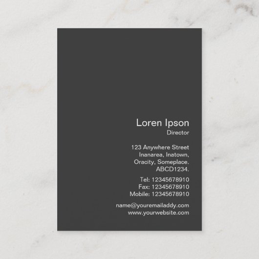 インスタント写真040 – 森の春 名刺 (裏面)