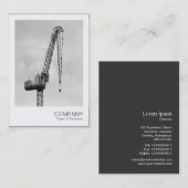 インスタント写真-タワークレーン 名刺 (正面/裏面)