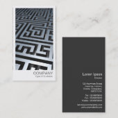 インスタント写真 – 迷路 名刺 (正面/裏面)