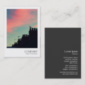 インスタント写真 – Early Bird 名刺 (正面/裏面)