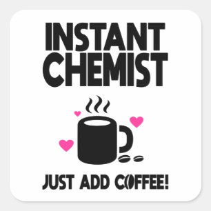 インスタント化学者コーヒーを追加！ スクエアシール