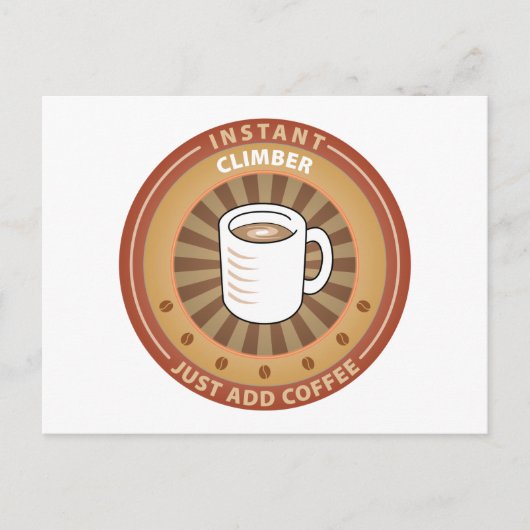 インスタント登山家 ポストカード (正面)