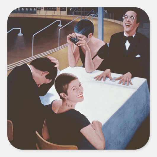 インスタント結果1980 スクエアシール (正面)