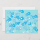 インスタント編集可能Aqeeqahボーイブルー招待状カード 招待状 (裏面)