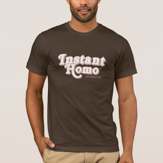 インスタント・ホモ Tシャツ (正面)