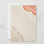 インスタント ボーホー クリーム色 アキーカ アキカ ご招待カード 招待状 (裏面)