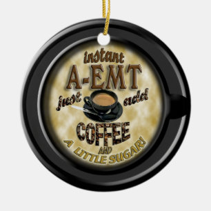 インスタントA-EMT付加コーヒークリスマス装飾品 セラミックオーナメント