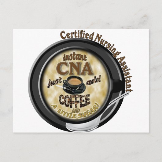 インスタントCNA認定看護助手 ポストカード (正面)