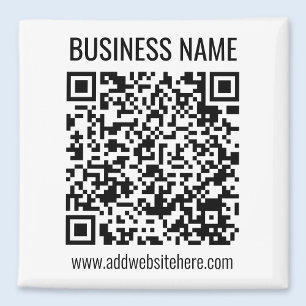 インスタントQRコード（変更するWebサイトのURLを入力） マグネット