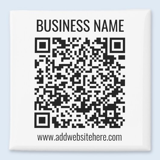 インスタントQRコード(変更するWebサイトのURLを入力) マグネット