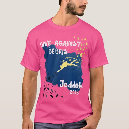 インストラクターダイビングジェッダ2018 Tシャツ (正面)