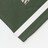 インストール写真カスタムコラージモノグラム フリースブランケット (角)