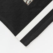 インストール写真カスタムコラージモノグラム フリースブランケット (角)