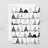 インスパイアされたウィグワム ポストカード (正面/裏面)