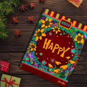 インスパイアのかわいらしフローラパーソナライズされたおもしろい プランナー手帳