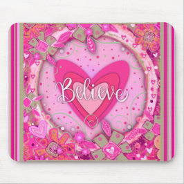 インスパイアのかわいらしフローラ マウスパッド