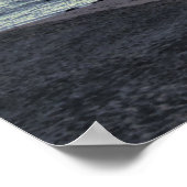 インスパイアのイザヤ40:31日の出の聖書の詩 ポスター (角)