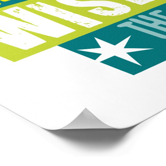 インスパイアのセレニティ祈りの言葉グラフィックアートポスター ポスター (角)