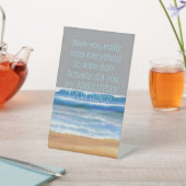 インスパイアのメッセージ引用文勇気付けられるがやめない 台座サイン (インサイチュ)