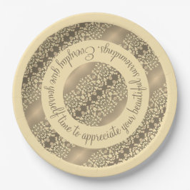 インスパイアのモダンデザイン ペーパープレート