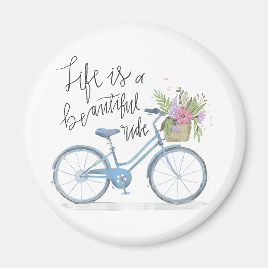 インスパイアの人生は美しい |マグネット マグネット (正面)