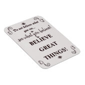 インスパイアの信じ素晴らし引用文 マグネット (右側)