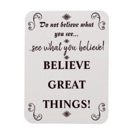 インスパイアの信じ素晴らし引用文 マグネット