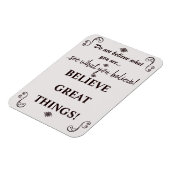 インスパイアの信じ素晴らし引用文 マグネット (左側)