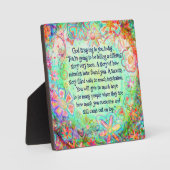 インスパイアの奇跡引用文インスピリシかわいらしティ フォトプラーク (正面)