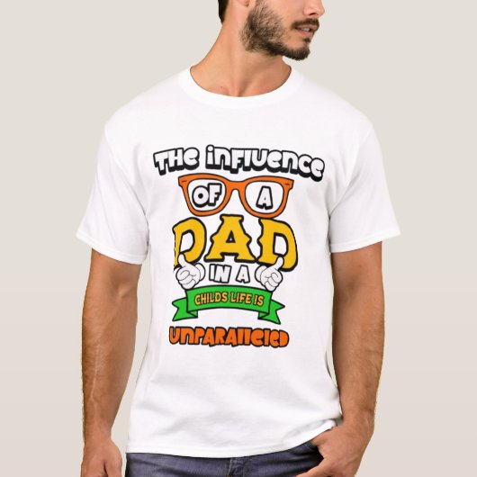 インスパイアの父 Tシャツ (正面)
