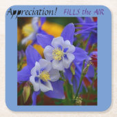 インスパイアの スクエアペーパーコースター (正面)