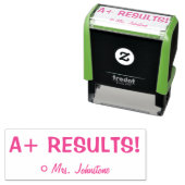 インスパイアの「A+結果！」 先生スタンプ セルフインキングスタンプ (インサイチュ)