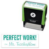 インスパイアの"PERFECT WORK!" +チューターカスタム名 セルフインキングスタンプ (インサイチュ)