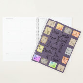 インスパイアのArt Wordsアンティークスケッチ プランナー手帳 (ディスプレー)