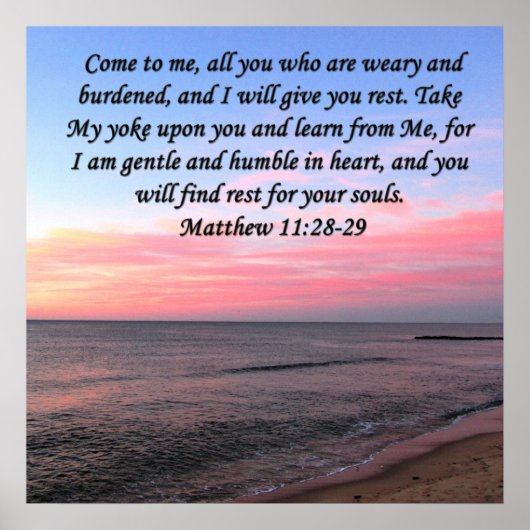 インスパイアのMATTHEW 28海フォトデザイン ポスター (正面)