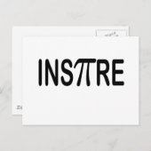 インスパイアはっきりした ポストカード (正面/裏面)