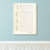 インスパイアもしRudyard Kiplingの詩 キャンバスプリント (インサイチュ (ウッドフロア))