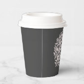 インスパイアやる気を起こさせるスタイリッシュユニーク 紙コップ (右)