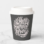 インスパイアやる気を起こさせるスタイリッシュユニーク 紙コップ (正面)