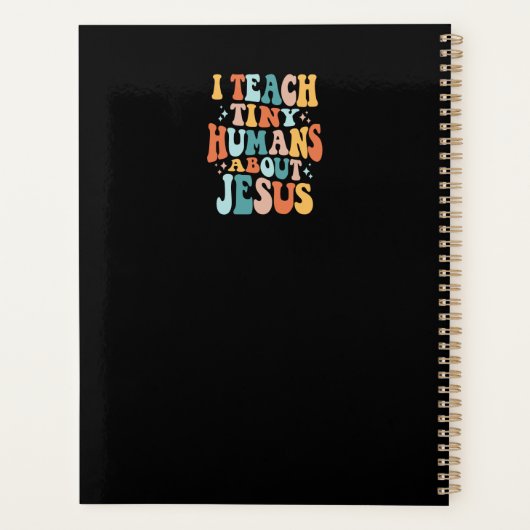 インスパイアイエスに教え対する小さな人間の信仰 プランナー手帳 (裏面)