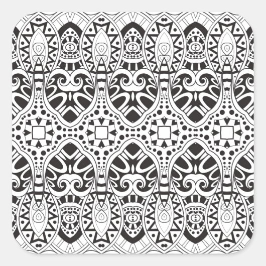 インスパイアイラストレーション スクエアシール (正面)