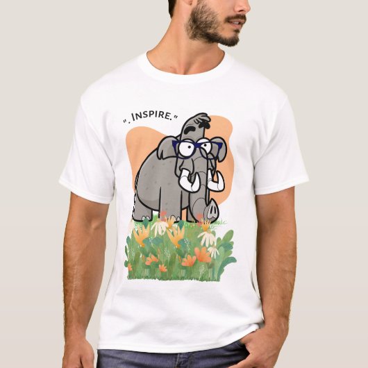 インスパイアエレファント Tシャツ (正面)