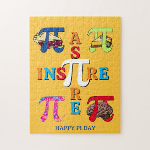 インスパイアカラフルアスピアパイHappy Pi Day ジグソーパズル