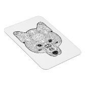 インスパイアキツネ マグネット (右側)